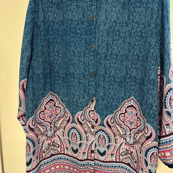Cynthia Rowley ladies top blouse size 1x - Picture 2 of 8